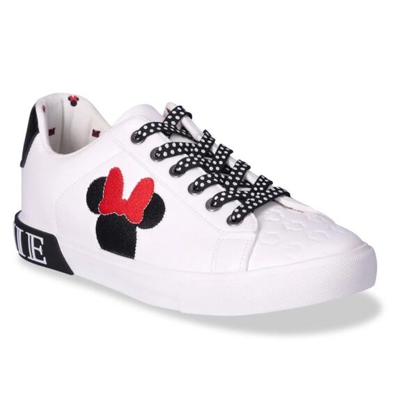 NWT Disney Minnie Mouse Court sneakers sz 9 - Picture 4 of 4